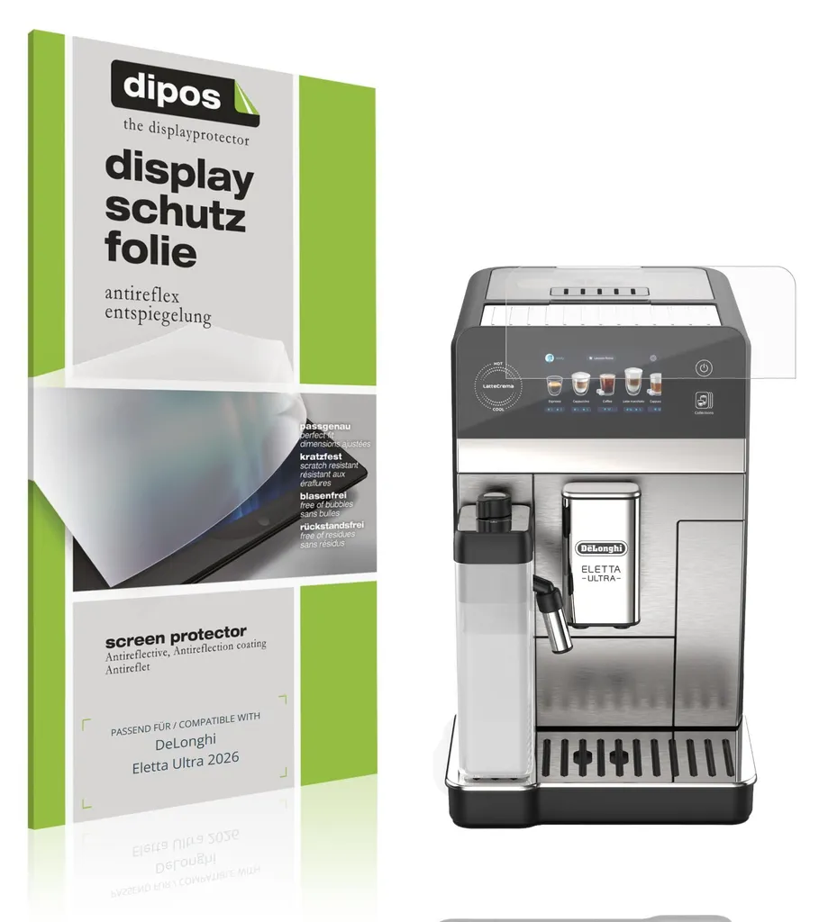 Protecteur d'écran antireflet pour DeLonghi Eletta Ultra 2026 - 2 pièces