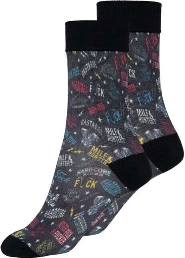 King Kerosin Socken Herren Motorcycle Tools Socks schwarz EU 39-42
