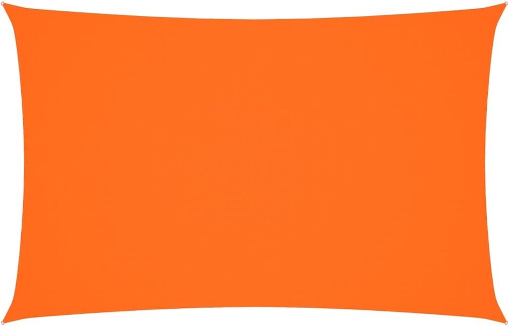 Sonnensegel Oxford-Gewebe Rechteckig 2x5 m Orange