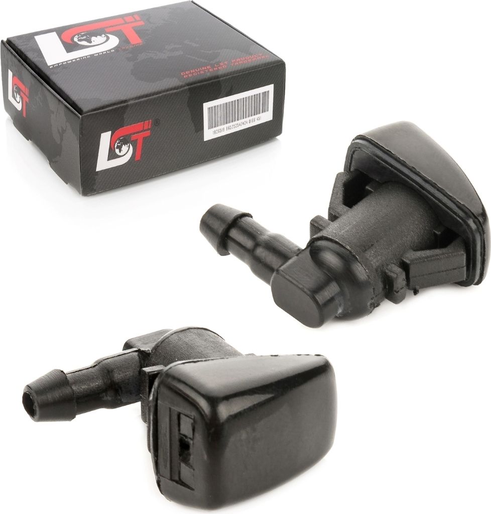 2x Waschdüse Spritzdüse einfach vorne für FORD FOCUS II 2.0 EDGE LINCOLN MKX 3.5