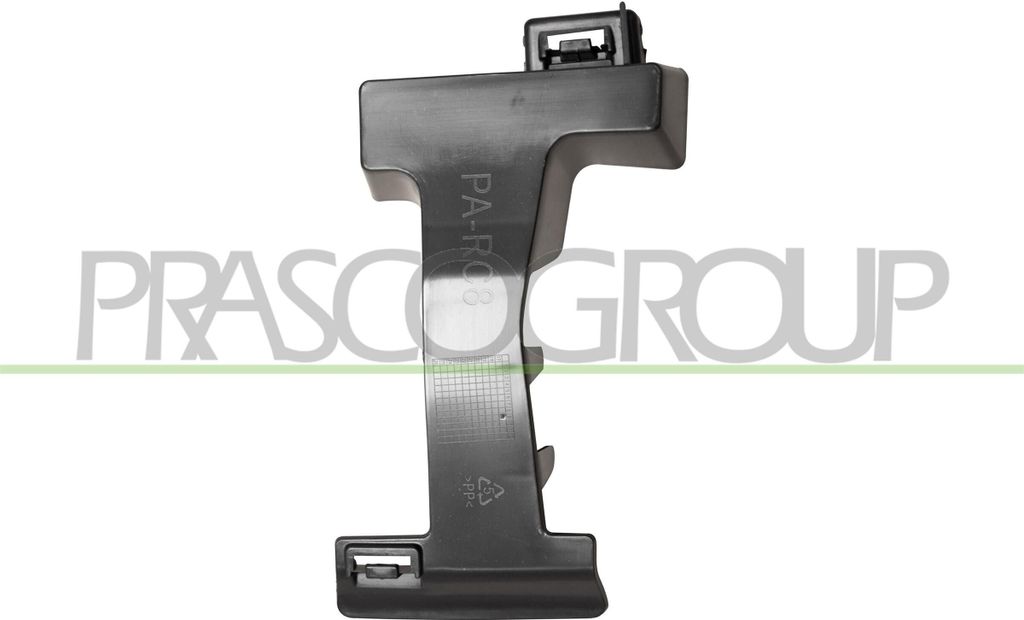 PRASCO Spoilerlippe RN3301005 Vorne für RENAULT Clio IV Schrägheck (BH) Kunststoff