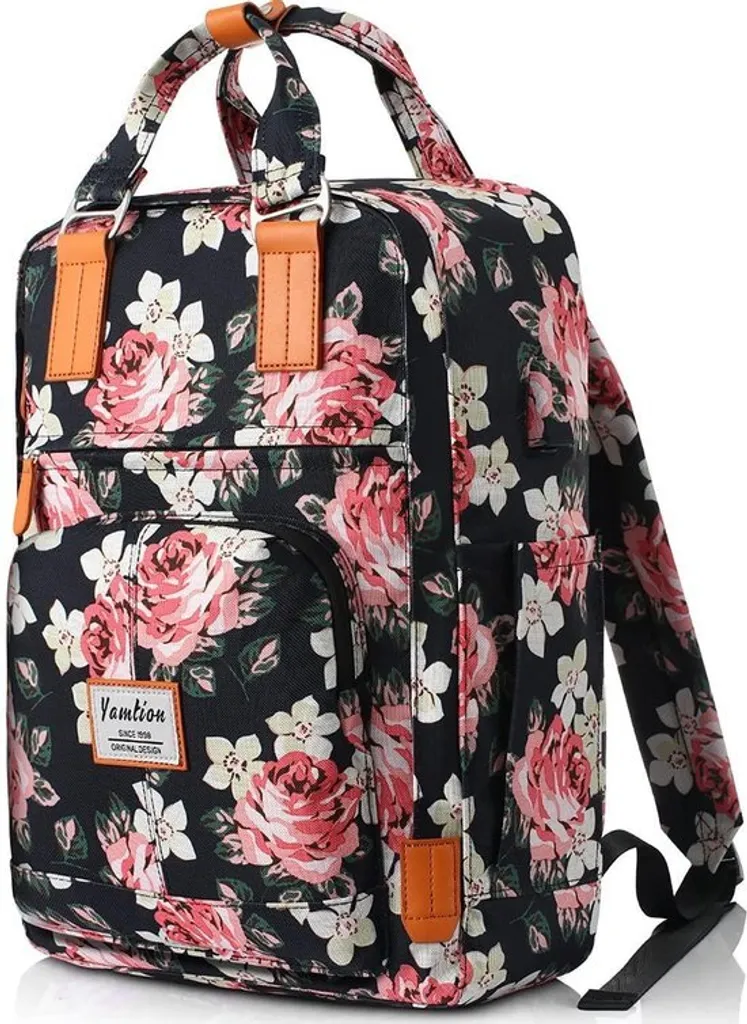 YAMTION Zaino Donna PC 15,6 Pollici: Il Tuo Daypack per Scuola e Lavoro