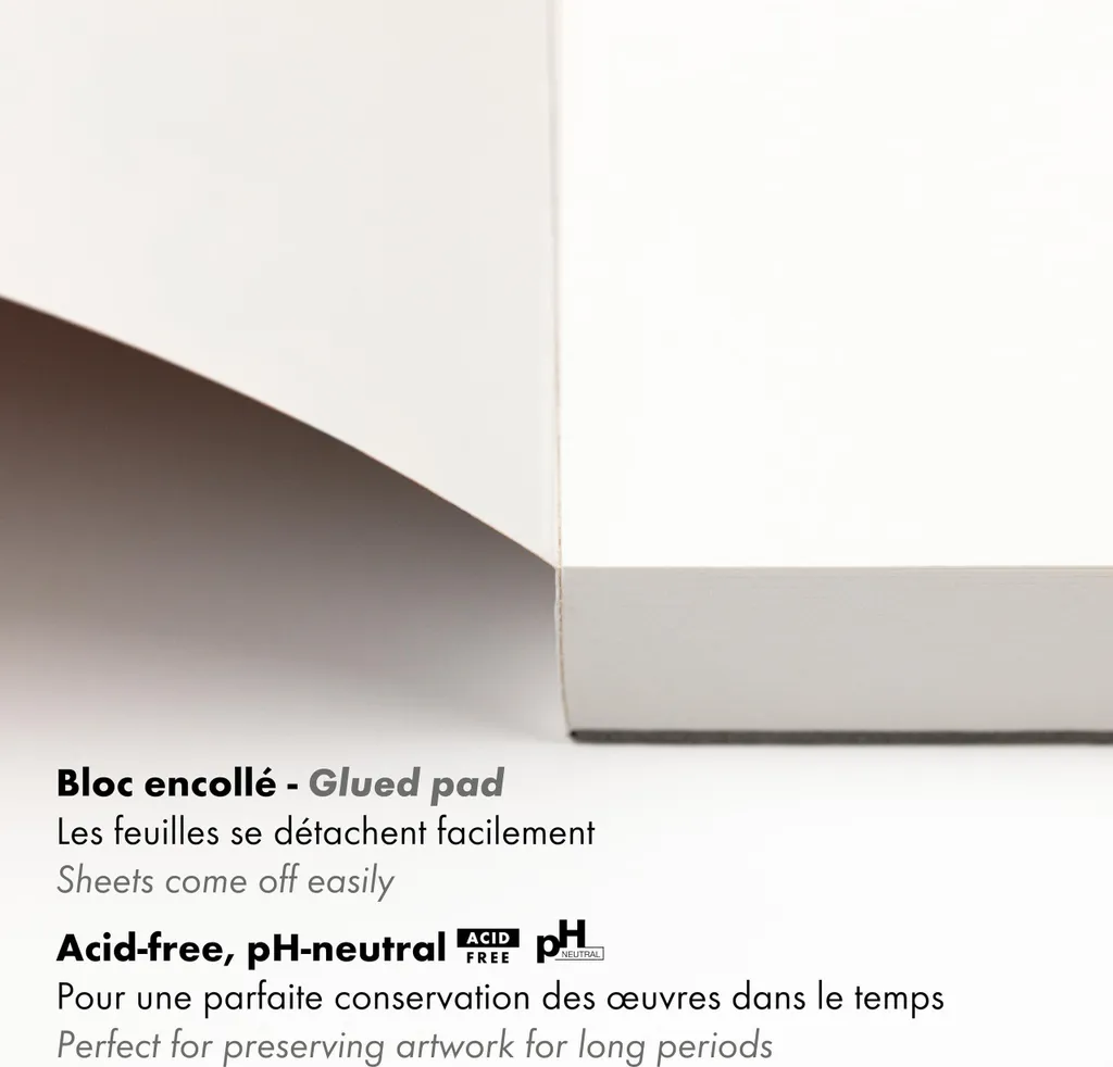 Carta Acquerello 300g A3 Clairefontaine 975722C - Offerta Blocco 30ff - 3