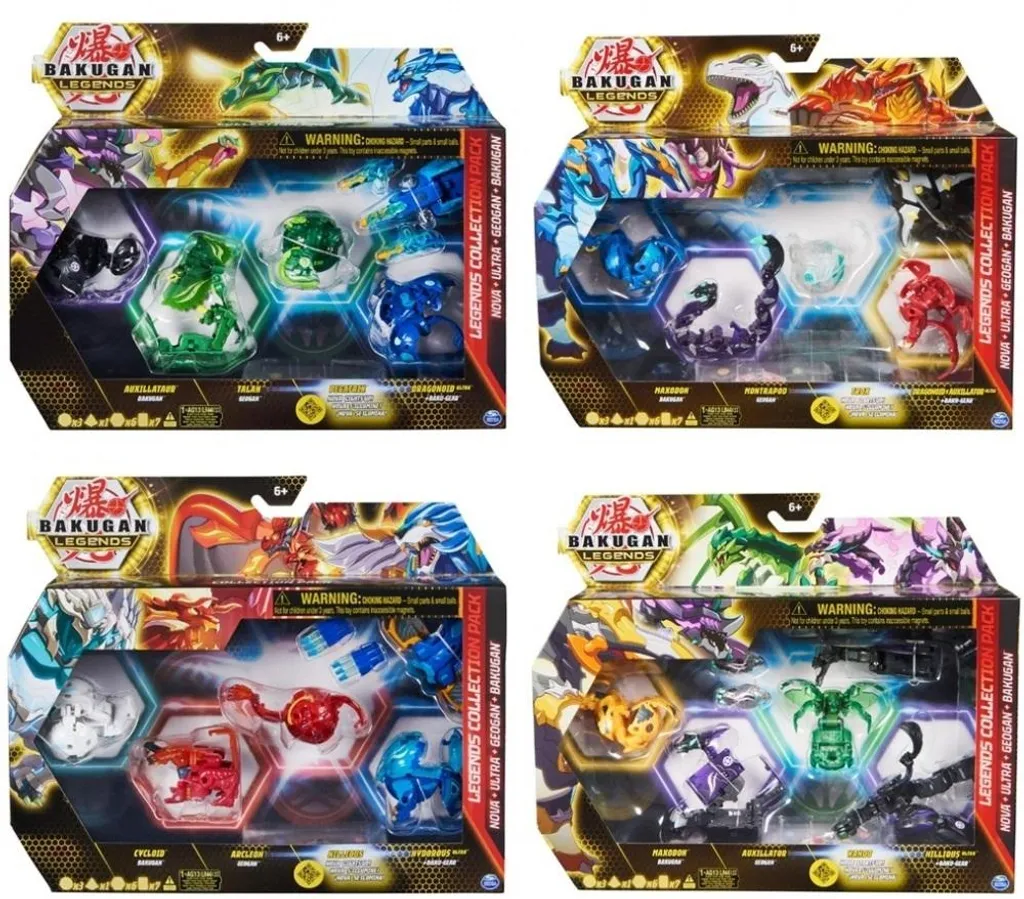 Bakugan Legends Collection 6065913 complétez votre équipe de combat pro - 4