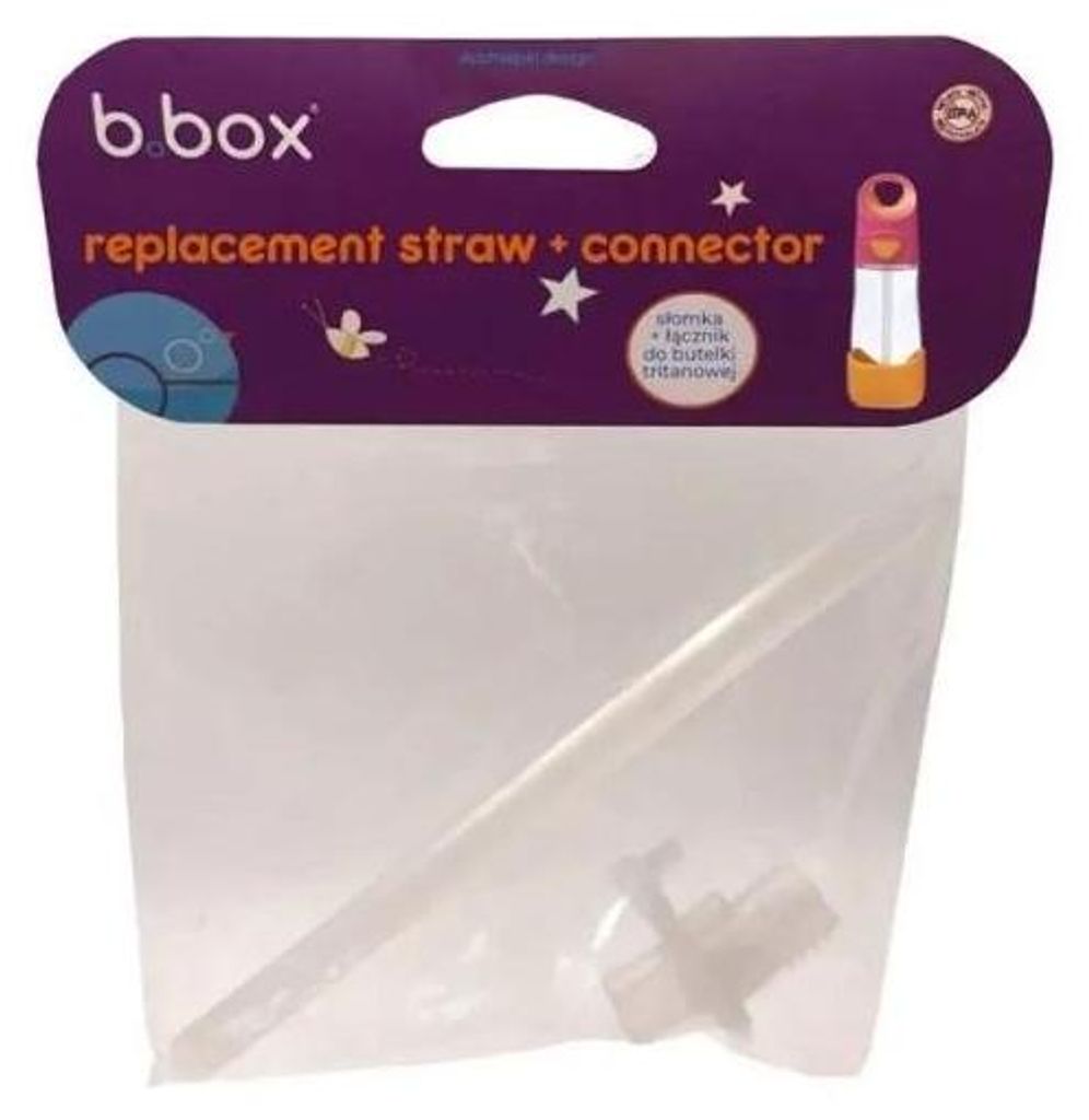 Set di cannucce con raccordo per bottiglia da 450 ml - Immagine del prodotto 