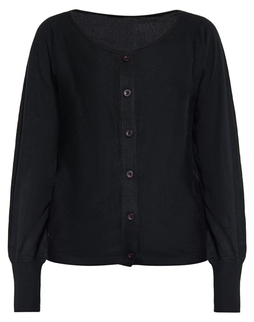 AODA damen strickjacke - schwarz, M
