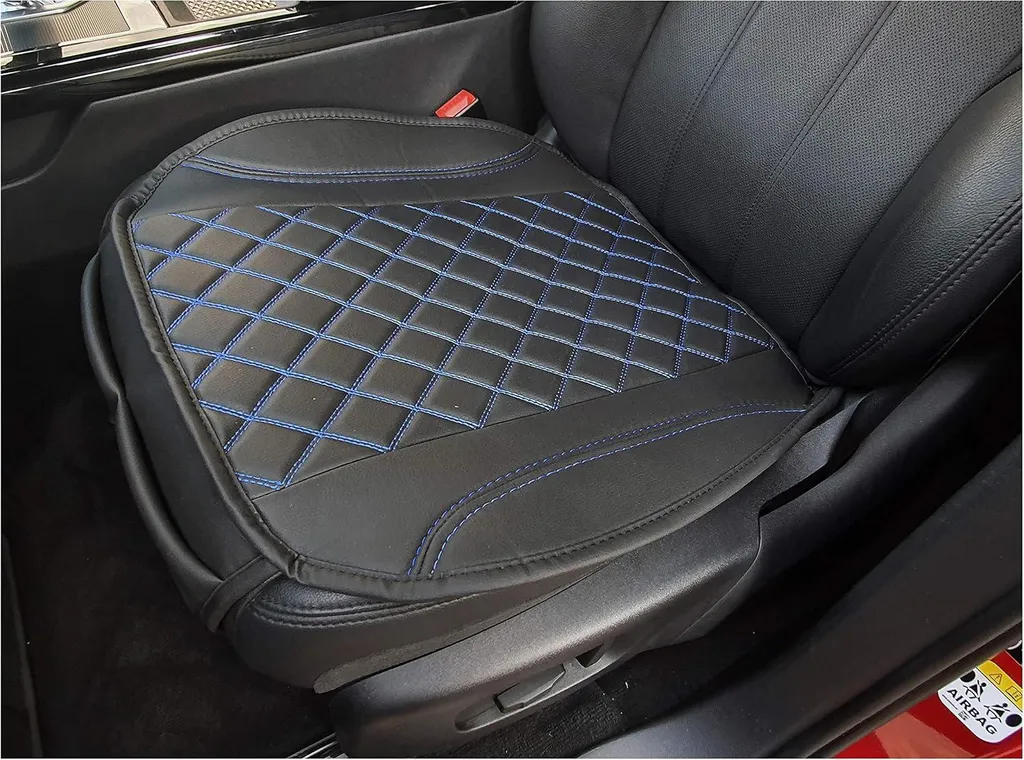 Coprisedili su Misura Tesla Model S OT406 Bremer | Cuciture Blu