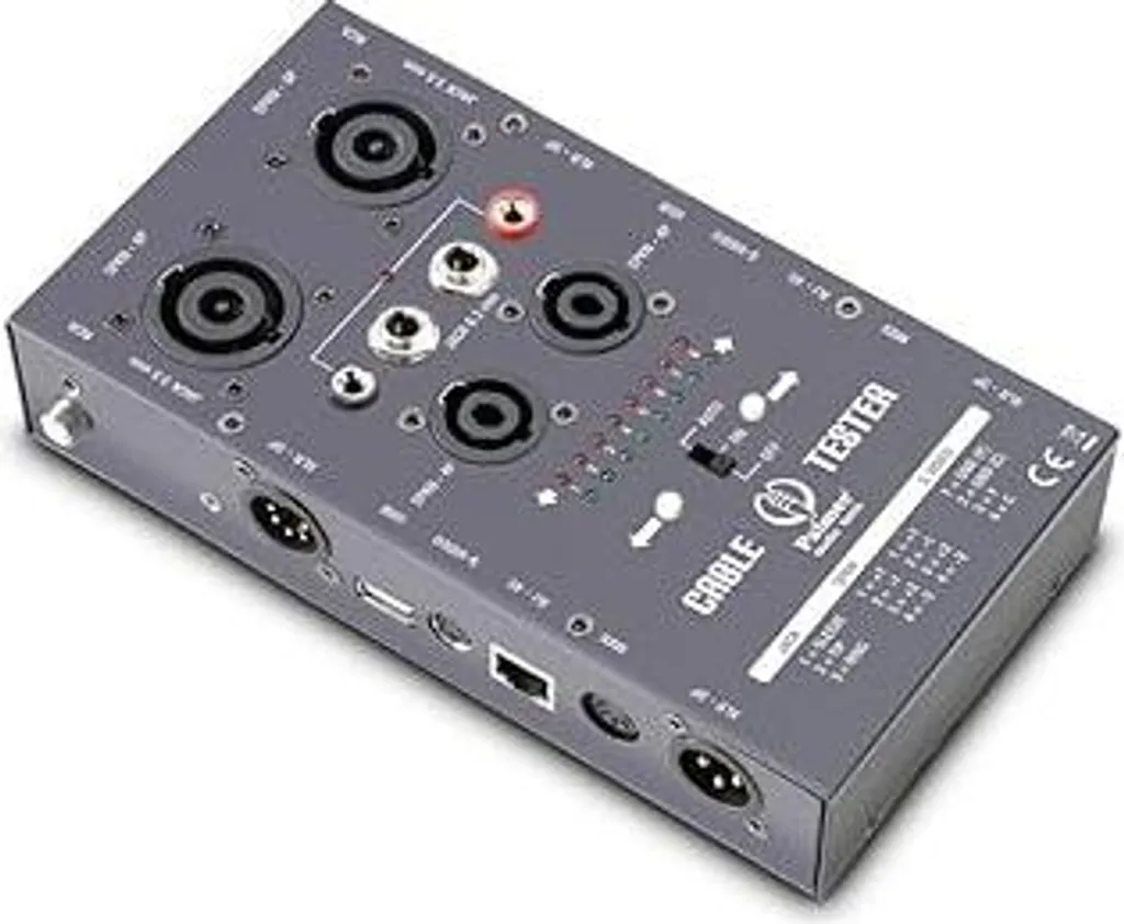 Palmer AHMCTXLV2 Pro Tester multi-cavo, nero