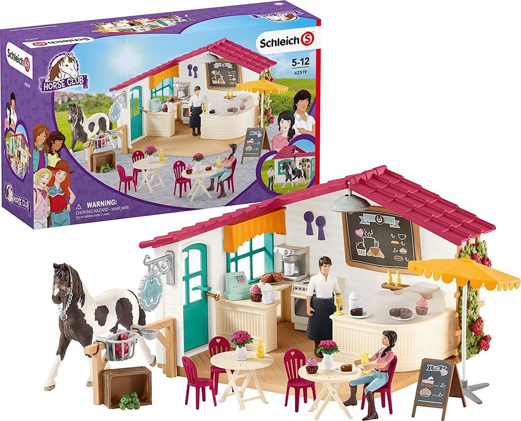 Schleich 42519 Horse Club Reiter-Café Produktbild 4
