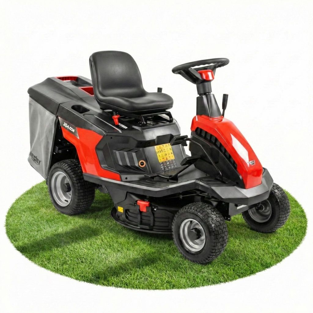 Aufsitzmäher Rasentraktor mit Hydrostat HECHT 5168 | 66 cm Schnittbreite | 4,5KW / 6,1PS | 3in1 Mulcher Seitenauswurf | 224 cm³ | 150L Fangkorb