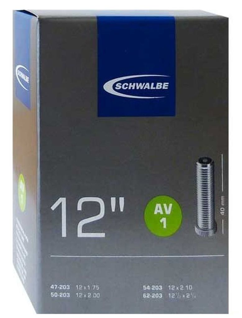 Schwalbe 12' duša 'AV 1', 12 1/2x1,75-2 1/4' (47/62-203) Obrázok produktu 