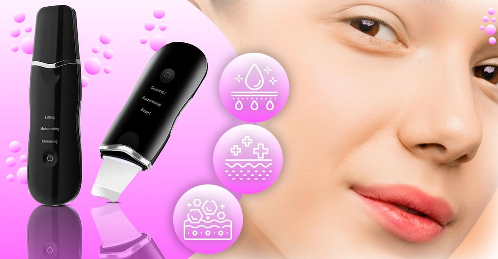 Ultraschallpeelinggerät Gesichtspeeling Skin Scrubber Produktbild 11