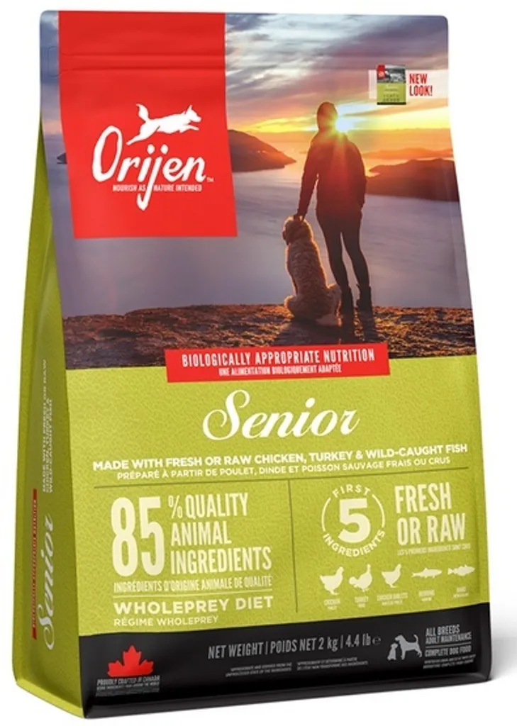 Analisi Orijen Senior 2kg: Dieta Biologicamente Appropriata per Senior
