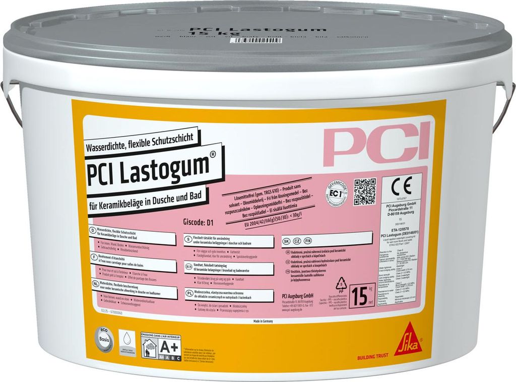 PCI Lastogum grau, versch. Größen-15 kg