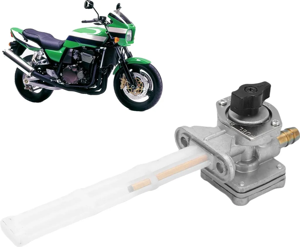 Robinet d'essence haut débit pour moto Vulcan 800 VN800A alliage 11cm