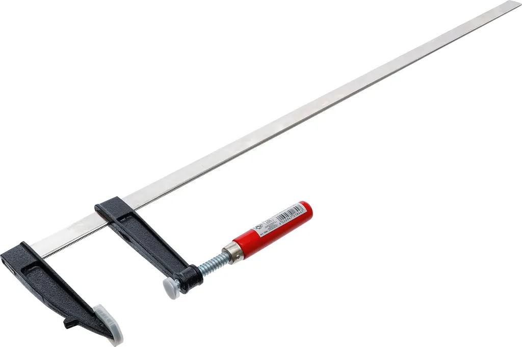 STAHLWERK Set 2 Morsetti A Vite 120x800 Mm - Morsetti A F Professionali In Acciaio E Plastica, Apertura 800mm, Profondità 120mm, Secondo DIN 5117
