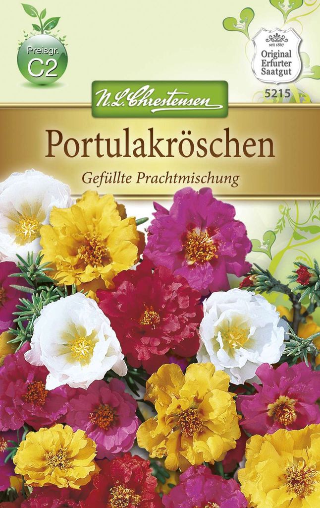 Portulakröschen Gefüllte Mischung  | Blumensamenmischung Produktbild 