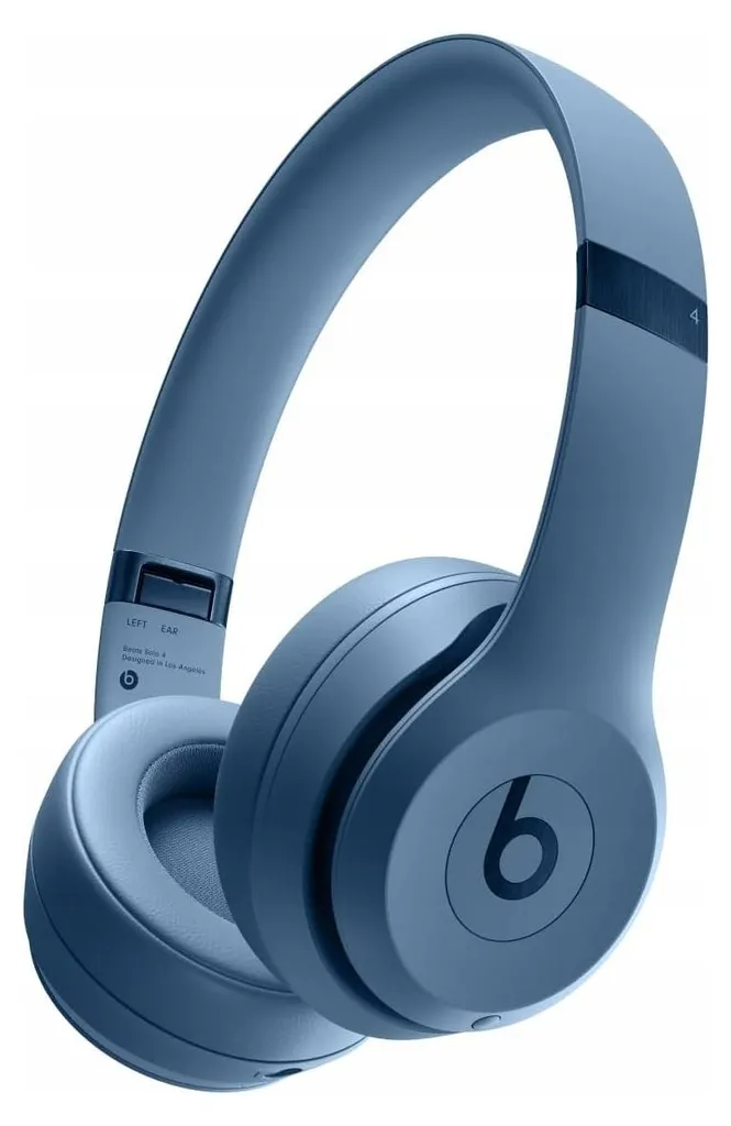 Beats Solo 4 Apple Bleu sans fil - 50h d'Autonomie et Audio Haute Résolution