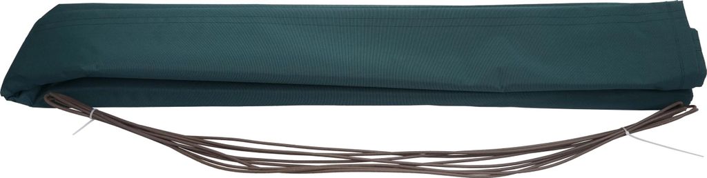 Ersatz-Bezug für Markise MCW-H27, Vollkassette Ersatzbezug Sonnenschutz 6x3m Polyester blau-grün