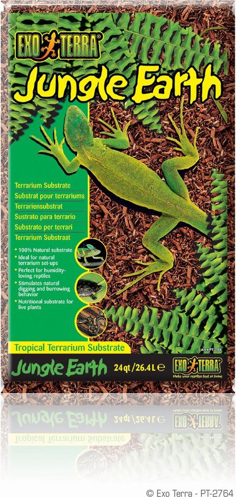 Exo Terra Jungle Earth - natürliches Terrarium-Substrat, Produktbild 