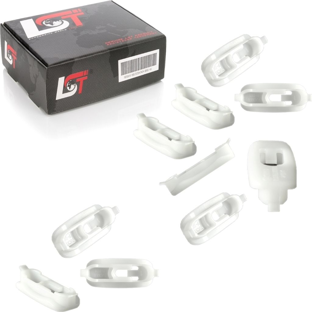10x ZIERLEISTE UNTERE TÜRLEISTE BEFESTIGUNG CLIPS KLAMMER für AUDI A3 8L1