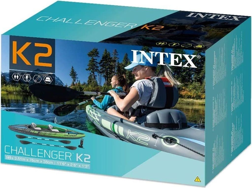 Intex | Challenger K2 | kayak a due cuccette con accessori Immagine del prodotto 