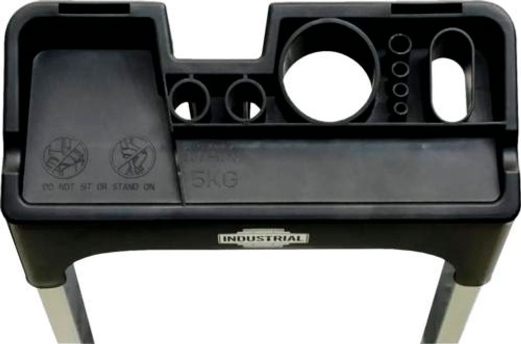 Haushaltsleiter Industrial Aluminium 4 Stufen Produktbild 