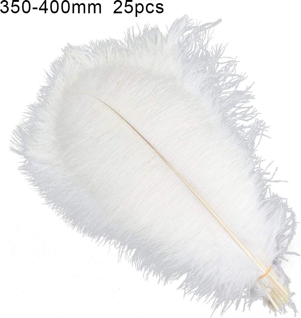 35-40 cm 25 Stücke Weiche Straußenfedern Federn Kostüme Party Home Hochzeit Dekoration