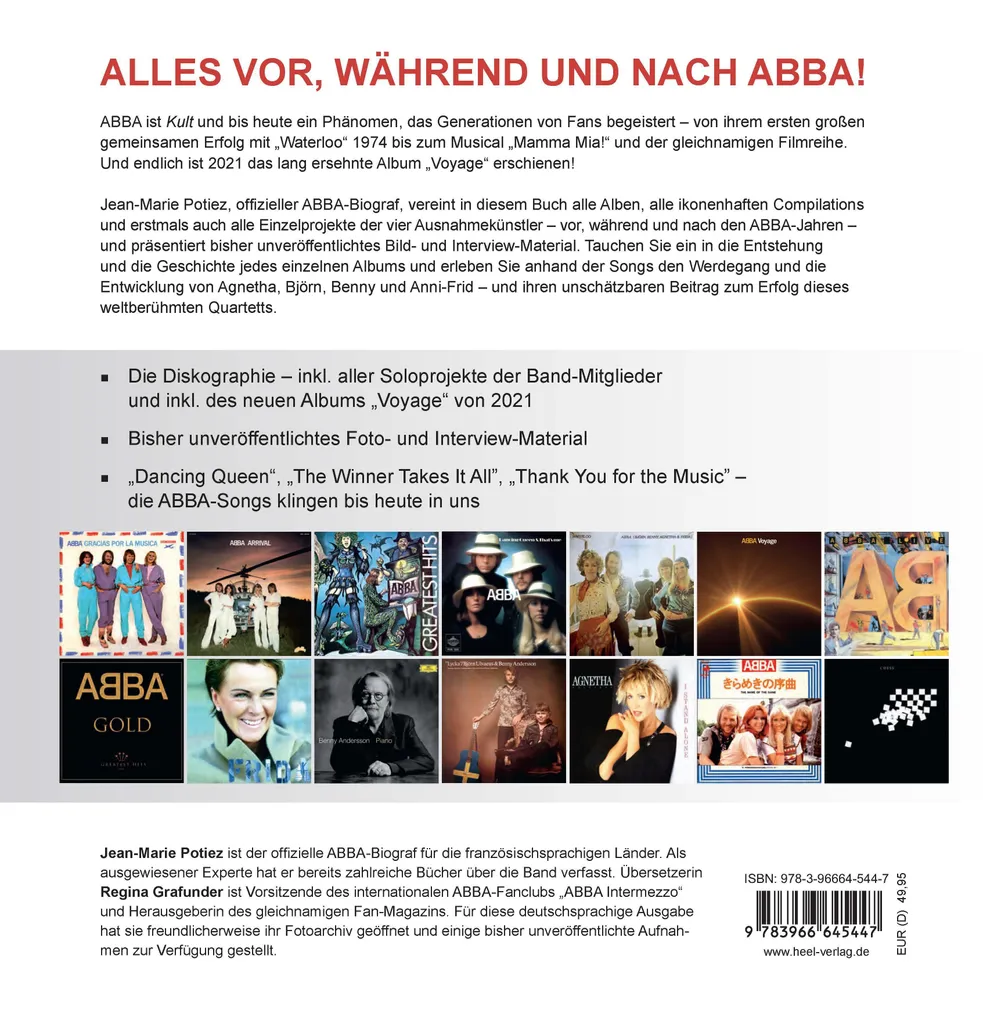 ABBA Die Diskographie : Intégrale de la Discographie en Format CD Vinyl - 3