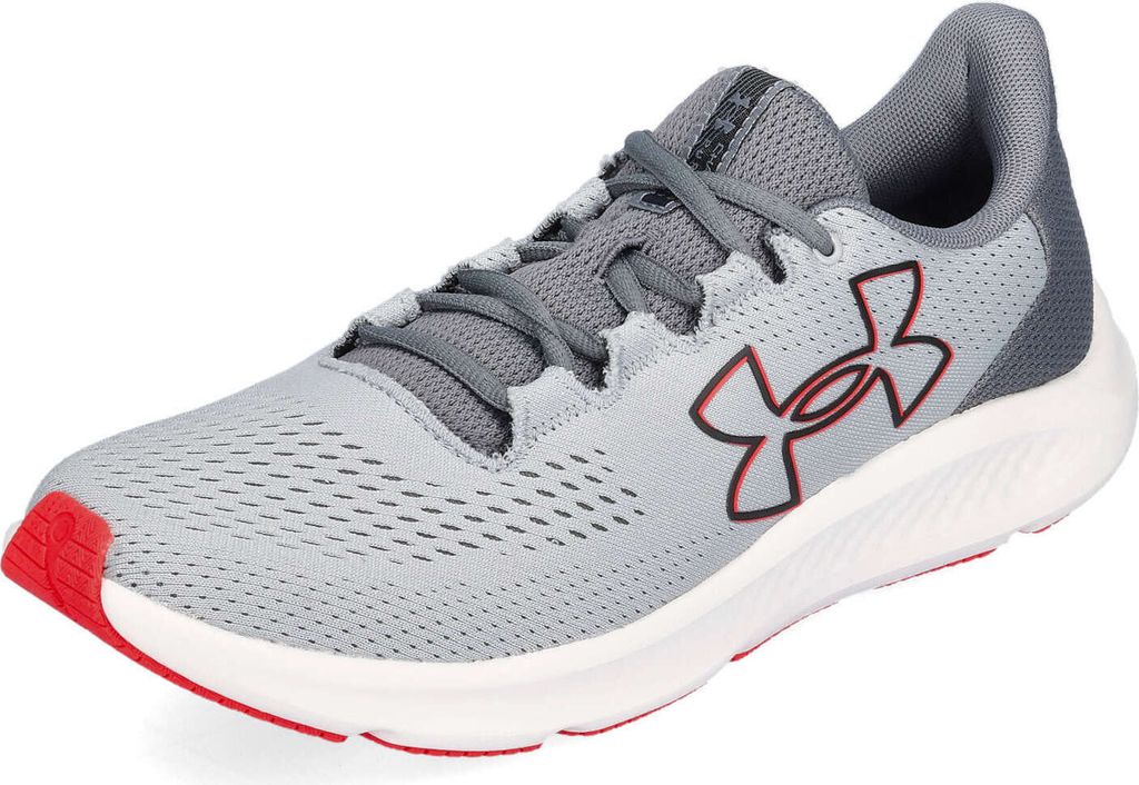 Under Armour Charged Pursuit 3 Big Logo Mod Gray-Titan Gray-Black Größe EU 42