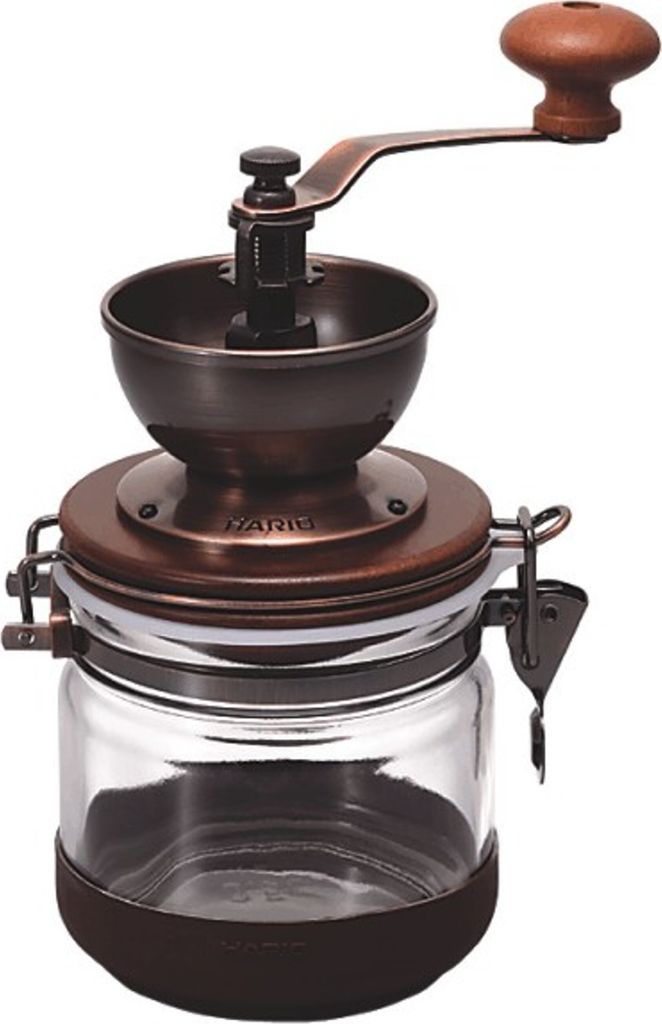 Hario CMHN-4 Kaffeemühle de Schwarz, Transparent, Holz