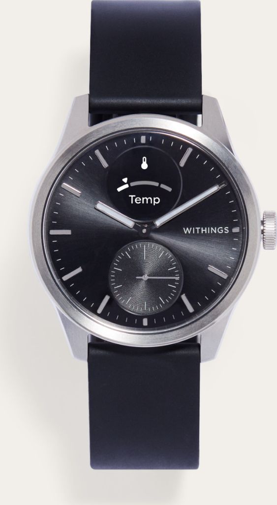 Withings ScanWatch 2 Gesundheits-Smartwatch mit EKG und Produktbild 