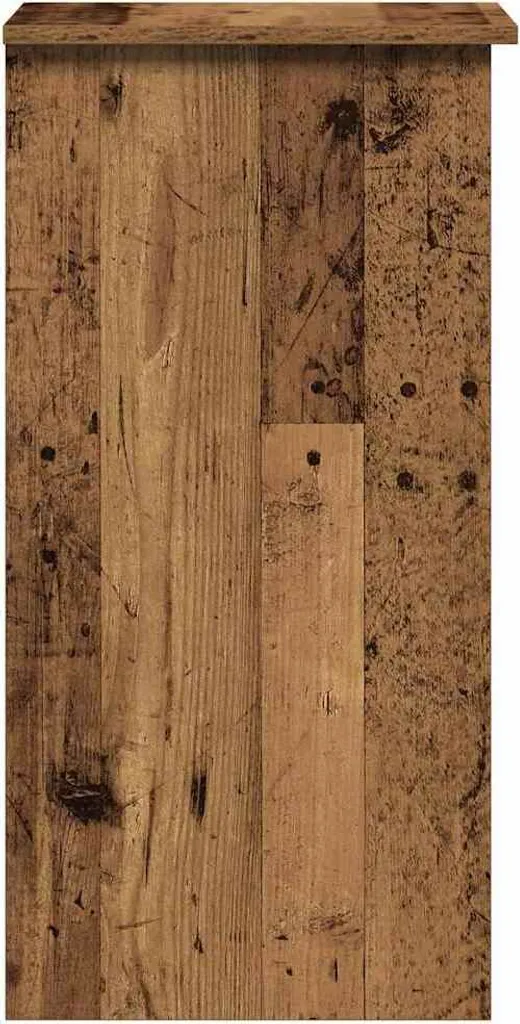 SYFAX™ Scrivania Professionale Compatta Legno Vecchio 84x40 cm - 5