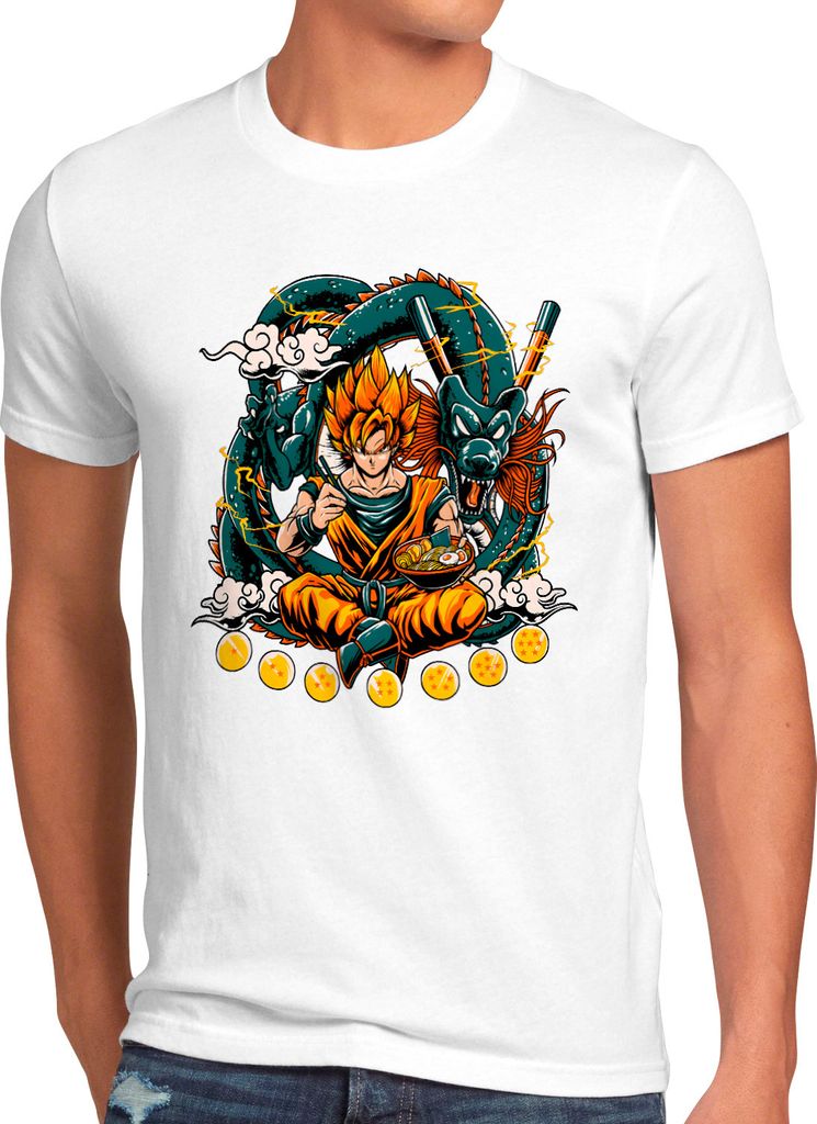 style3 Dragon Ramen Herren T-Shirt super dragon saiyan z gt
