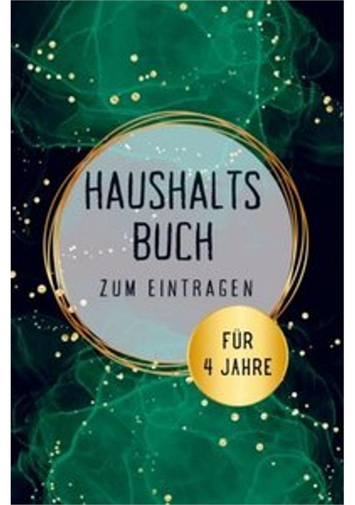 Haushaltsbuch für 4 Jahre Produktbild 