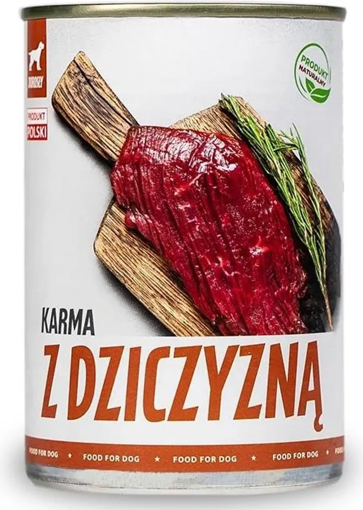 Boîte au cerf 800g Tuf Tuf pour chien sensible - Repas haute qualité
