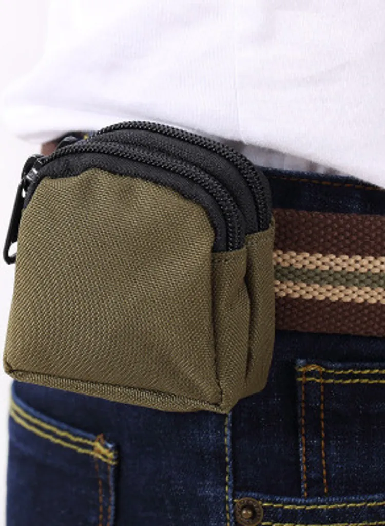 Marsupio Tattico ZW-188 Verde Militare Impermeabile per Turismo
