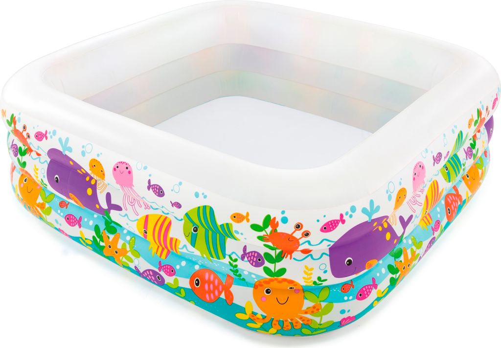 INTEX Piscina acquario quadrata 159X159X50 57471 Immagine del prodotto 