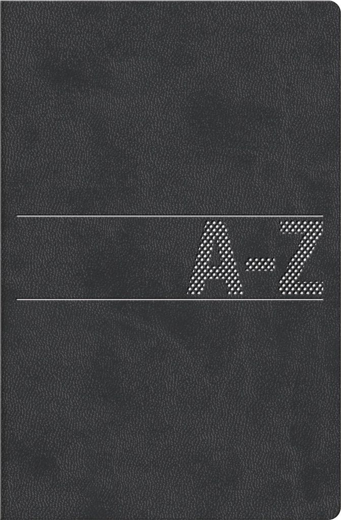 BRUNNEN 1064668 Adresboek "Virando", 10 x 14 cm, zwart Productafbeelding 