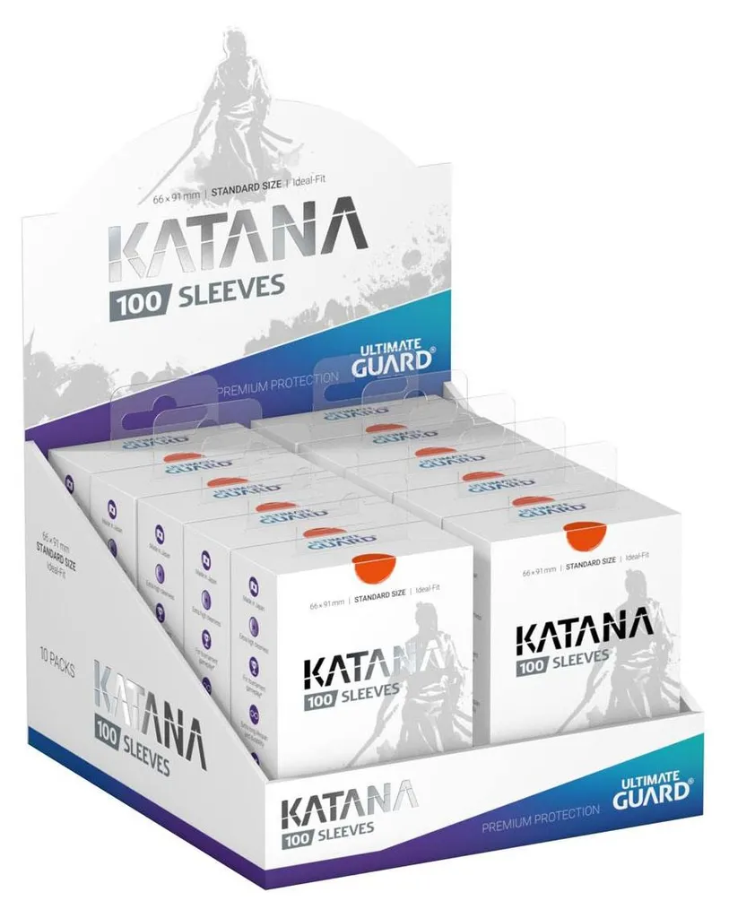 Ultimate Guard Katana Sleeves Standard Orange (100) protège-cartes JCC - 6