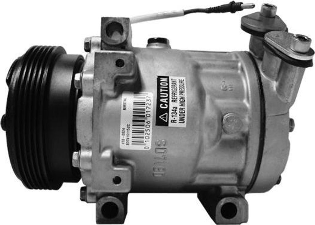 Airstal 10-0024 Klimakompressor OE 7700106069 kompatibel mit Clio, Kangoo, Twingo
