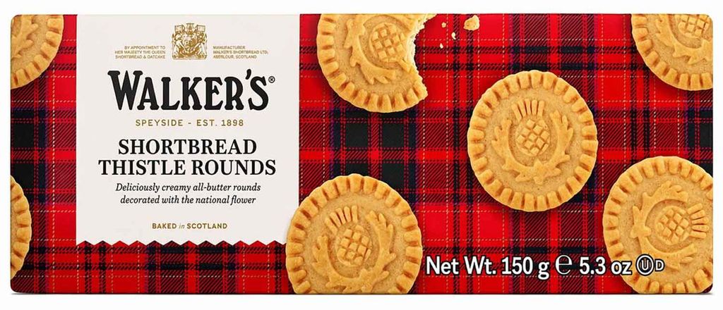 Walkers Shortbread Rounds - frollini scozzesi - 150g Immagine del prodotto 