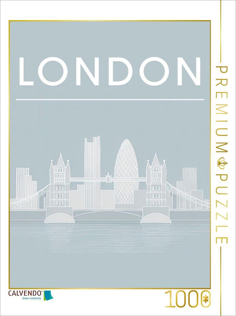 CALVENDO Puzzle London | 1000 Teile Lege-Größe 64x48cm Foto-Puzzle für glückliche Stunden