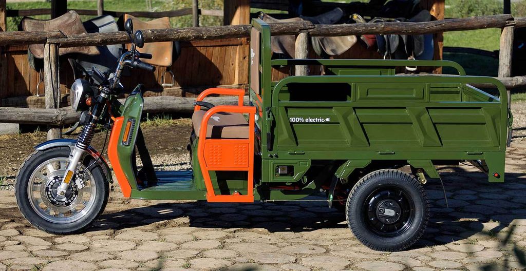 Wasserdichte Abdeckplane Für E-Dreiräder - Allwetterschutz Mit Stahlrahmen & Premium-Wachstuch