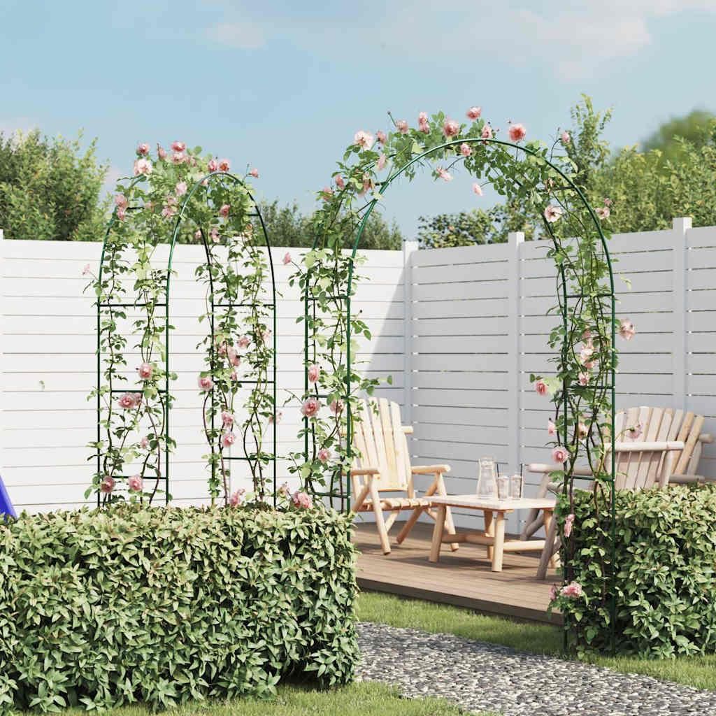vidaXL 2x záhradný oblúk Rose Archway Trellis Rose Column Obrázok produktu 