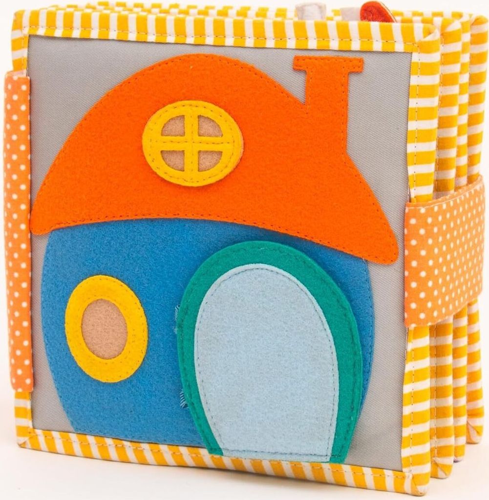 Jolly Designs Premium Mini Quiet Book für Kleinkinder - Produktbild 