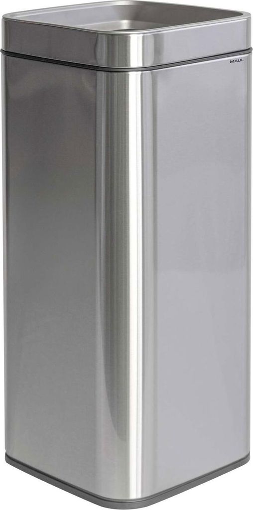 MAUL Abfallbehälter MAULprime 30 l Edelstahl 25.1 x 25.1 x Produktbild 