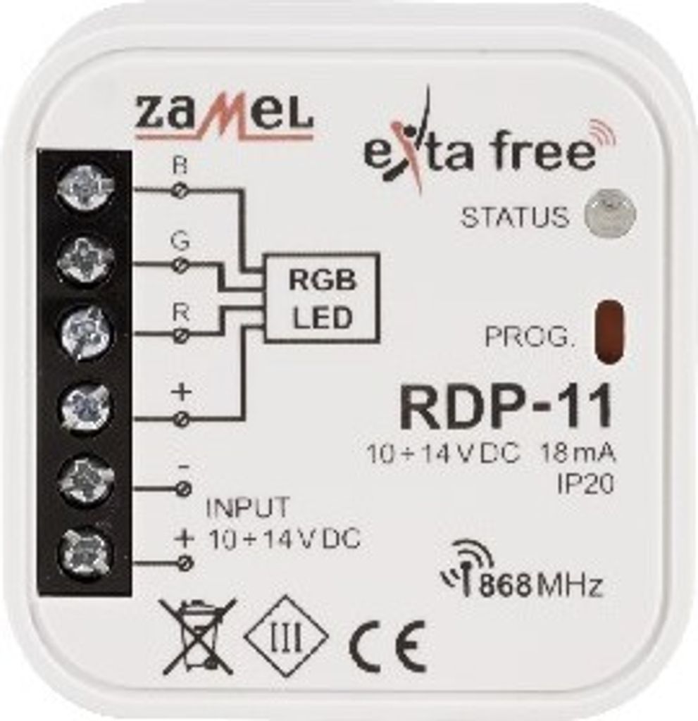 Exta Zamel RDP-11 kabelloser RGB-Smart-Home-Controller