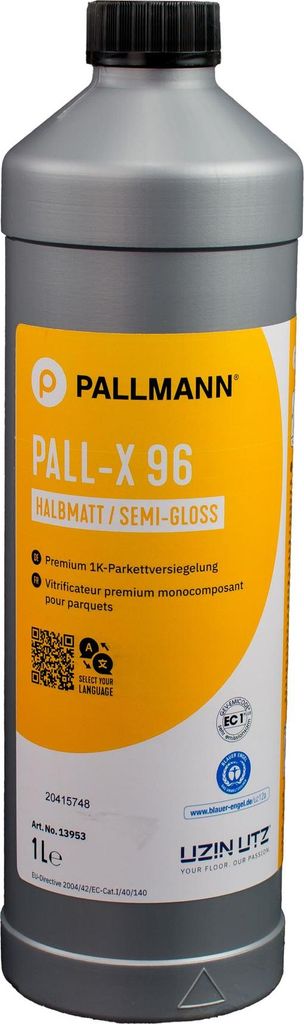 Pallmann Pall-X 96 Hydrolack Halbmatt 1l Produktbild 
