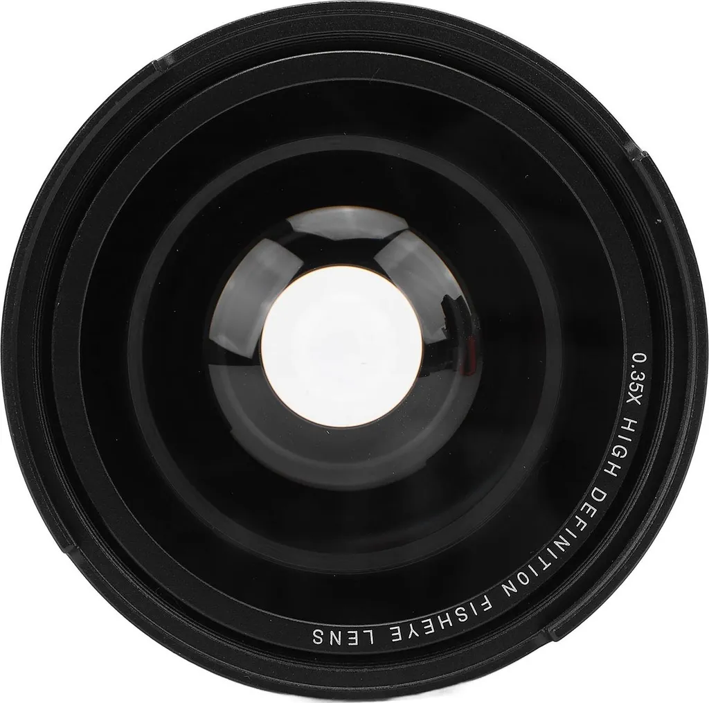 Objectif fisheye amovible 55 mm macro et super grand angle photo